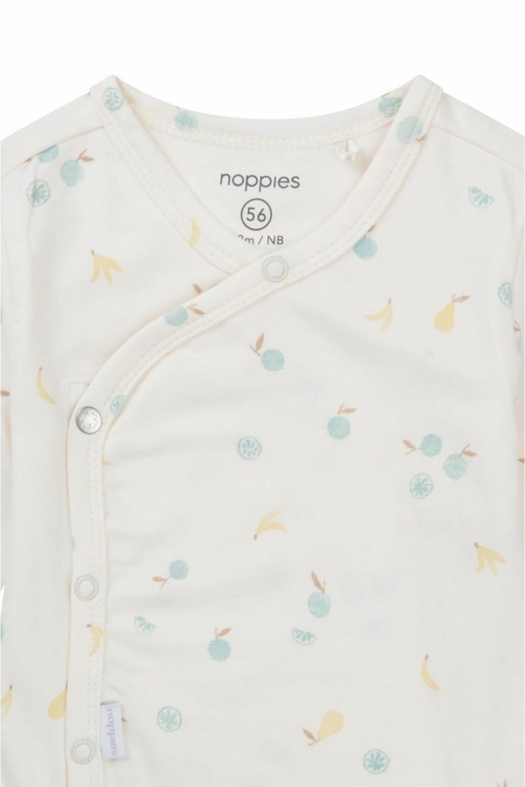 Noppies Romper Oakmont - Fruit Pattern Off White