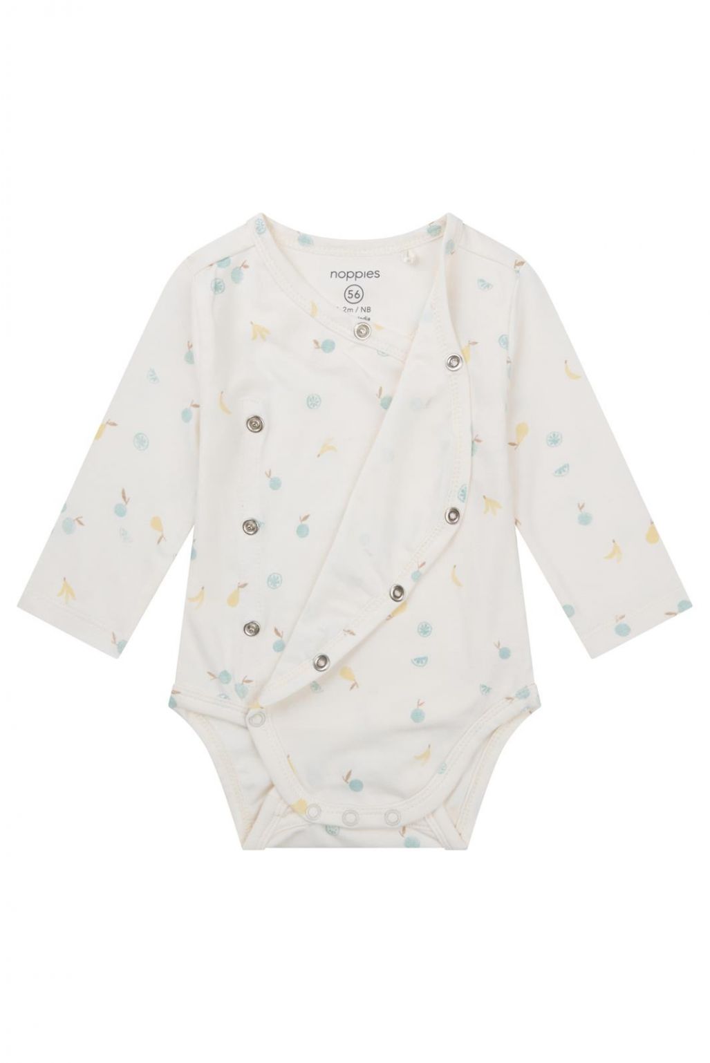 Noppies Romper Oakmont - Fruit Pattern Off White