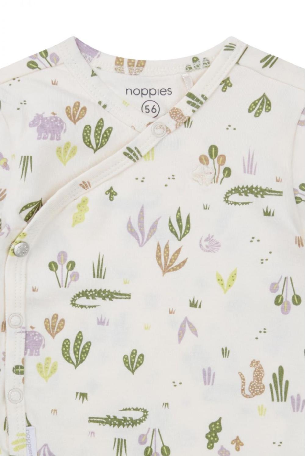 Noppies Romper Orofino - Animals Pattern Off White