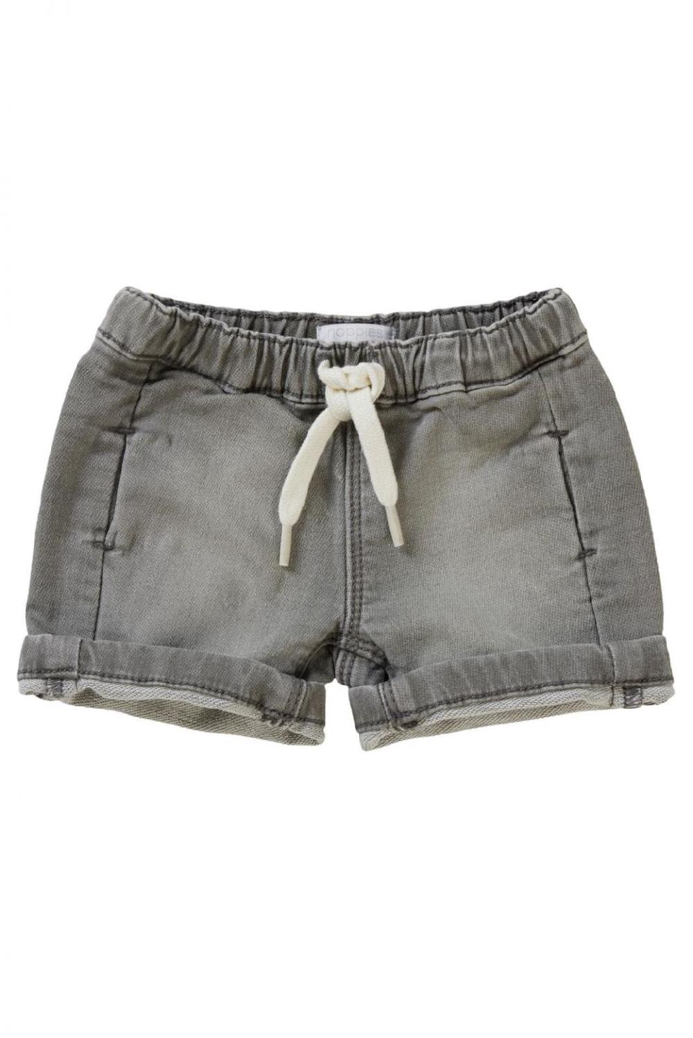 noppies Shorts Burke - Light Grey Denim