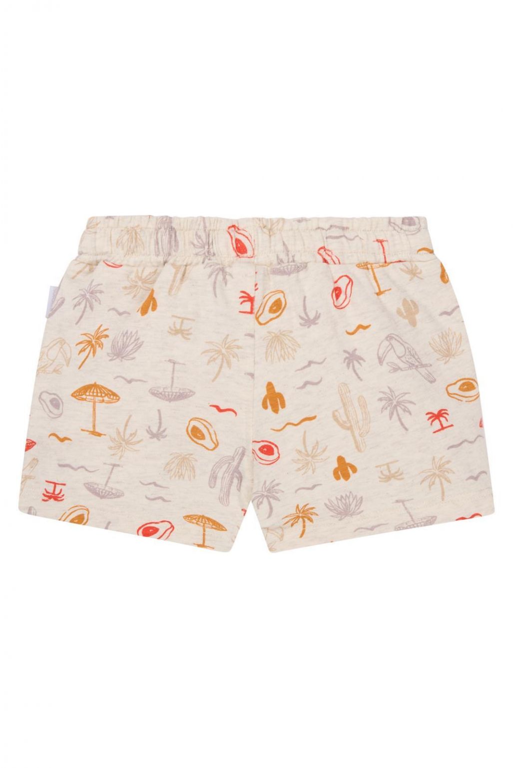 Noppies Shorts Otilio - Tropical Pattern Off White