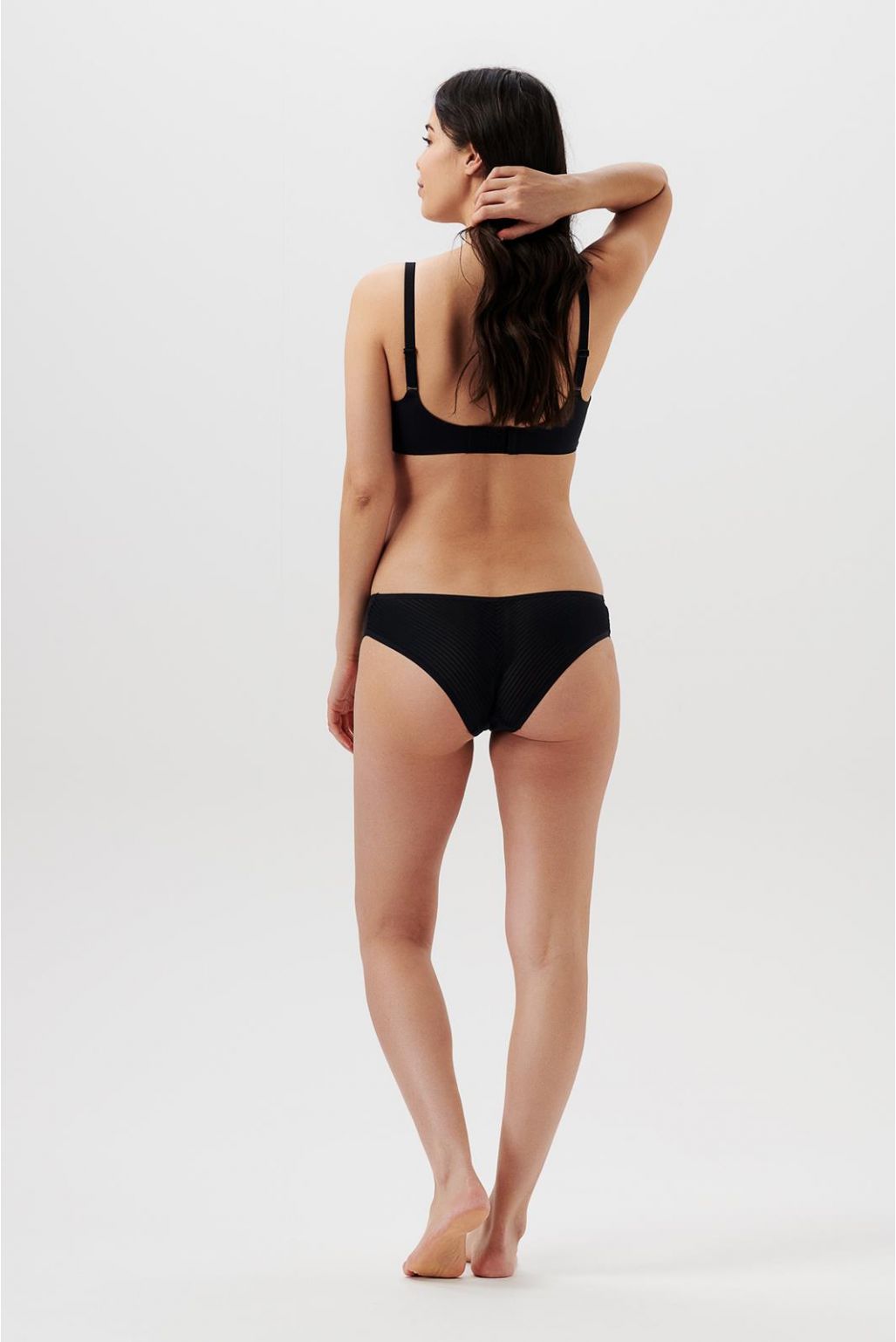 Noppies Slip Brazilian Spacer Stripe - Black