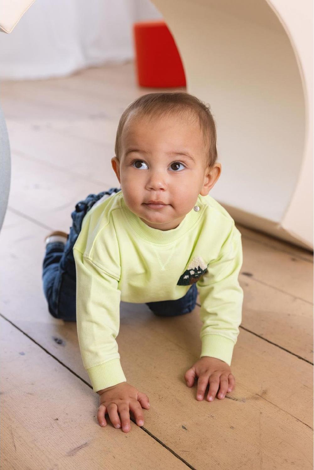 Noppies Sweater Grasse - Shadow Lime