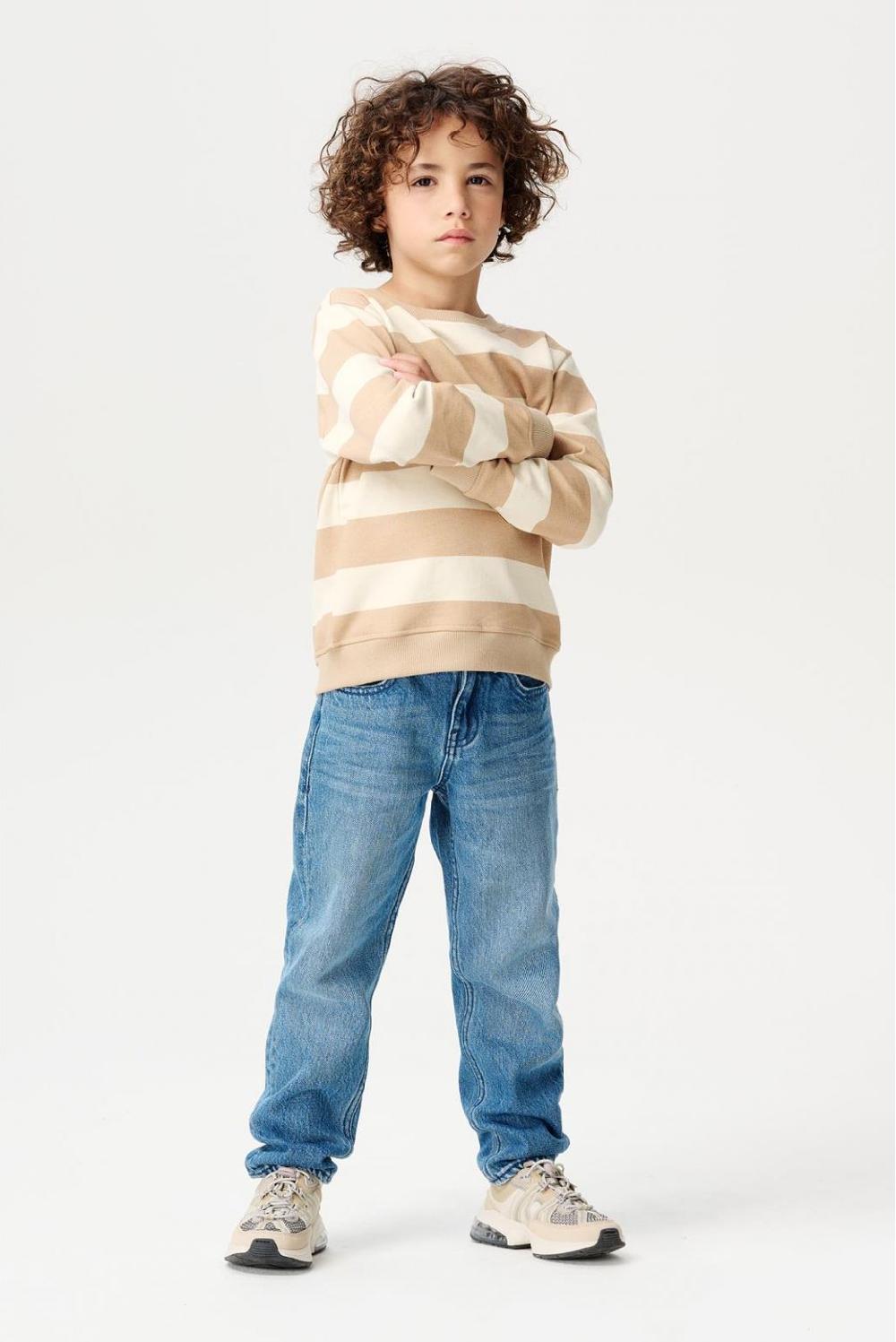 noppies Sweater Lihue - Stripe pattern Sand/Nude