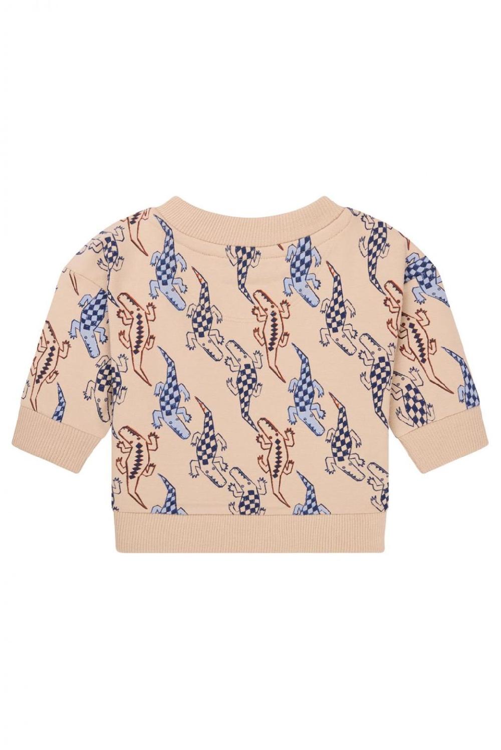 Noppies Sweater Oroville - Animals Pattern Sand/Nude