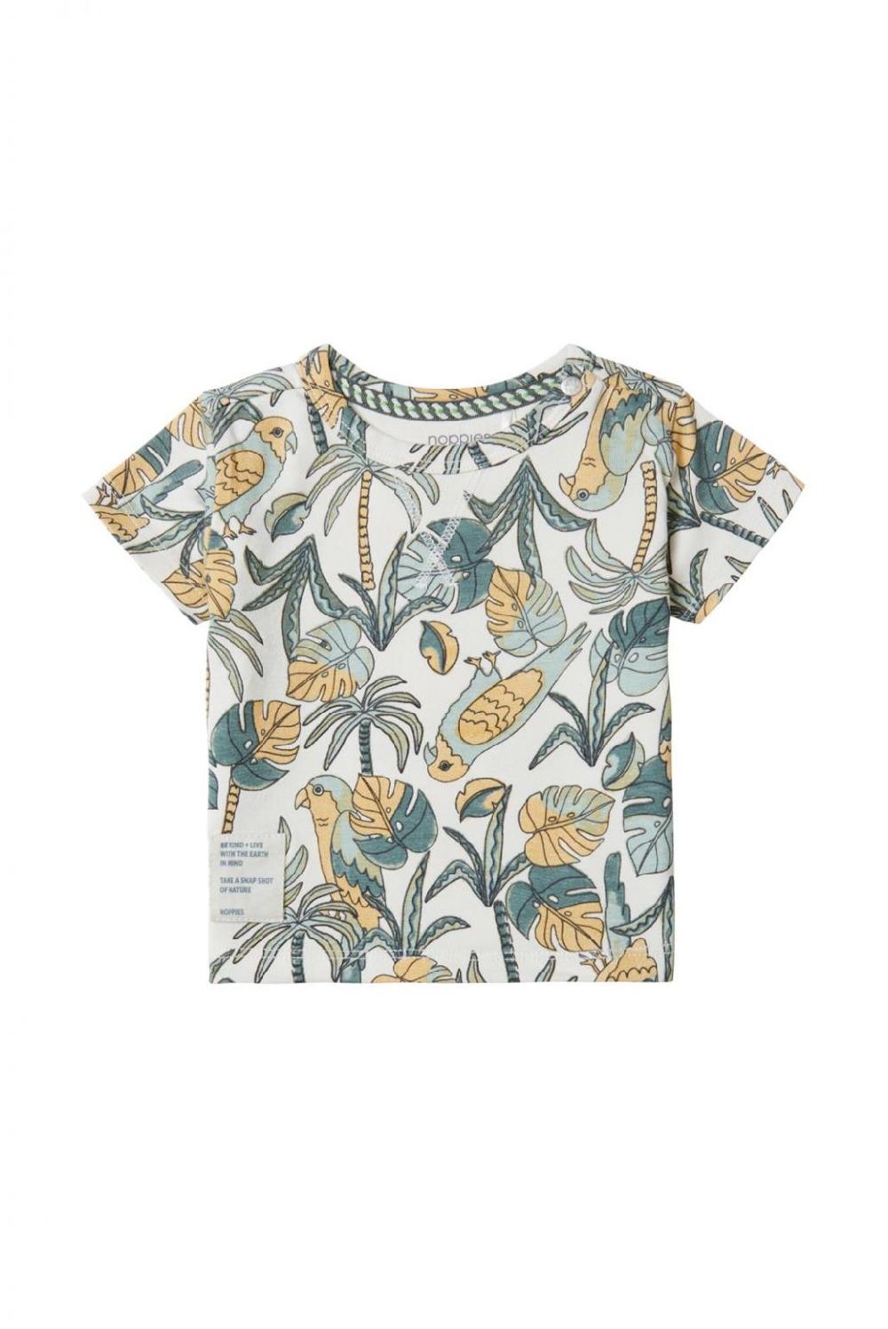 noppies T-shirt Banning - Whitecap Gray