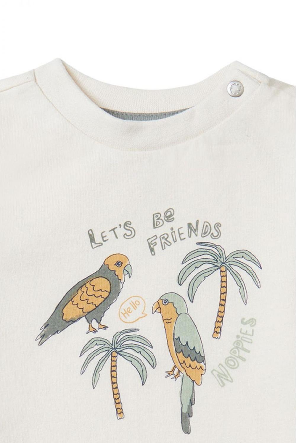 Noppies T-shirt Benwood - Whitecap Gray