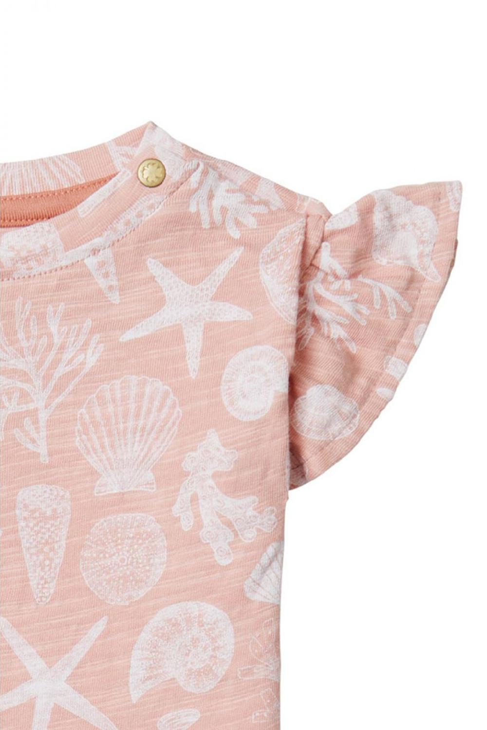 Noppies T-shirt Covina - Peach Beige