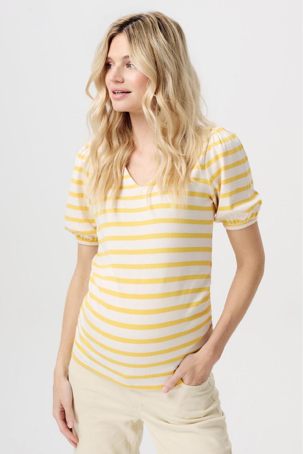 Noppies T-shirt Janou - Banana Cream