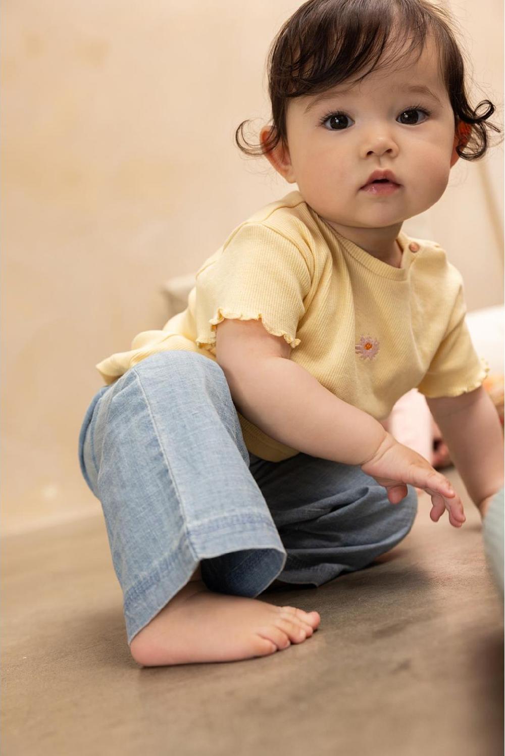 Noppies T-shirt Meridian - Banana Crepe