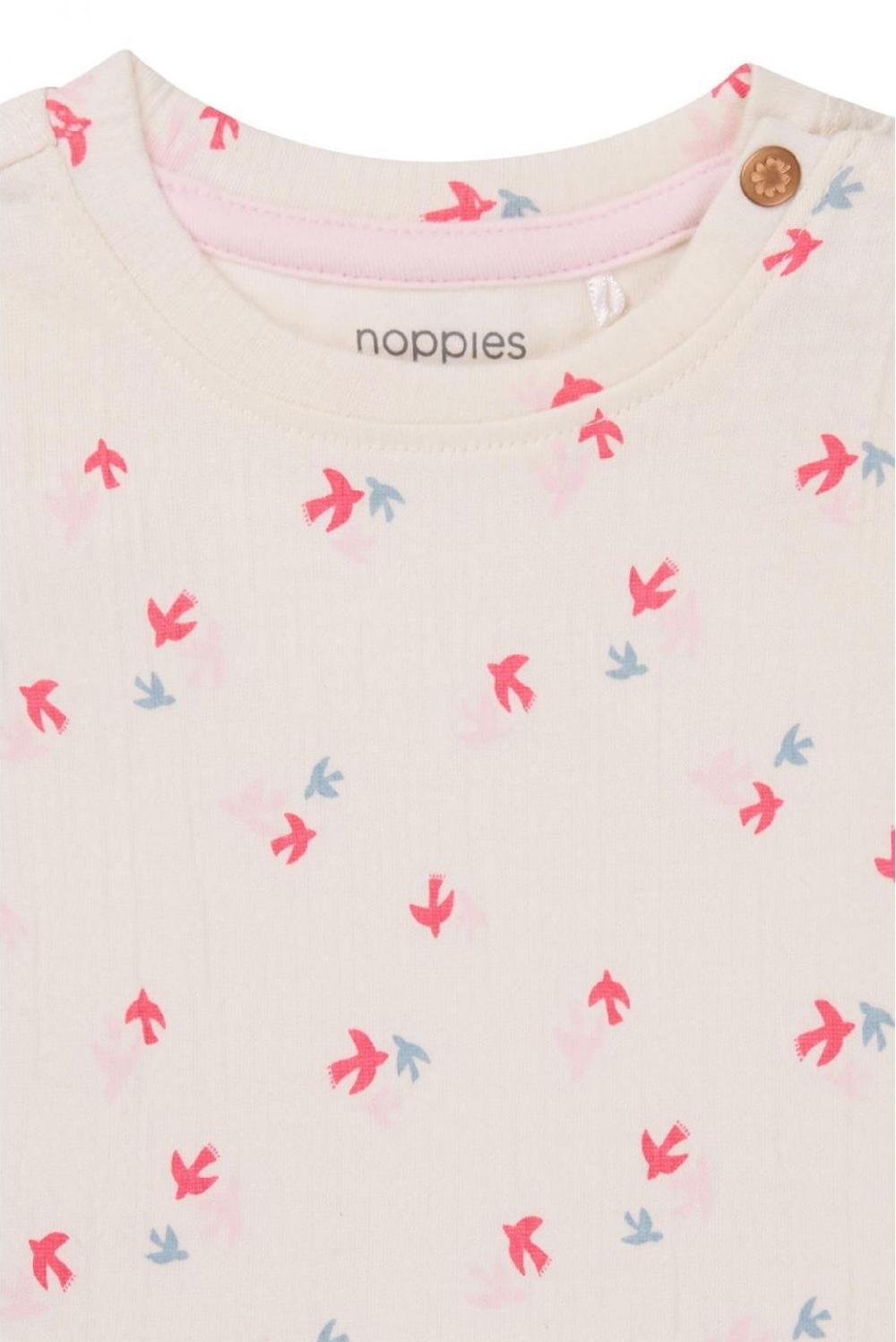 Noppies T-shirt Moapa - Animals Pattern Off White