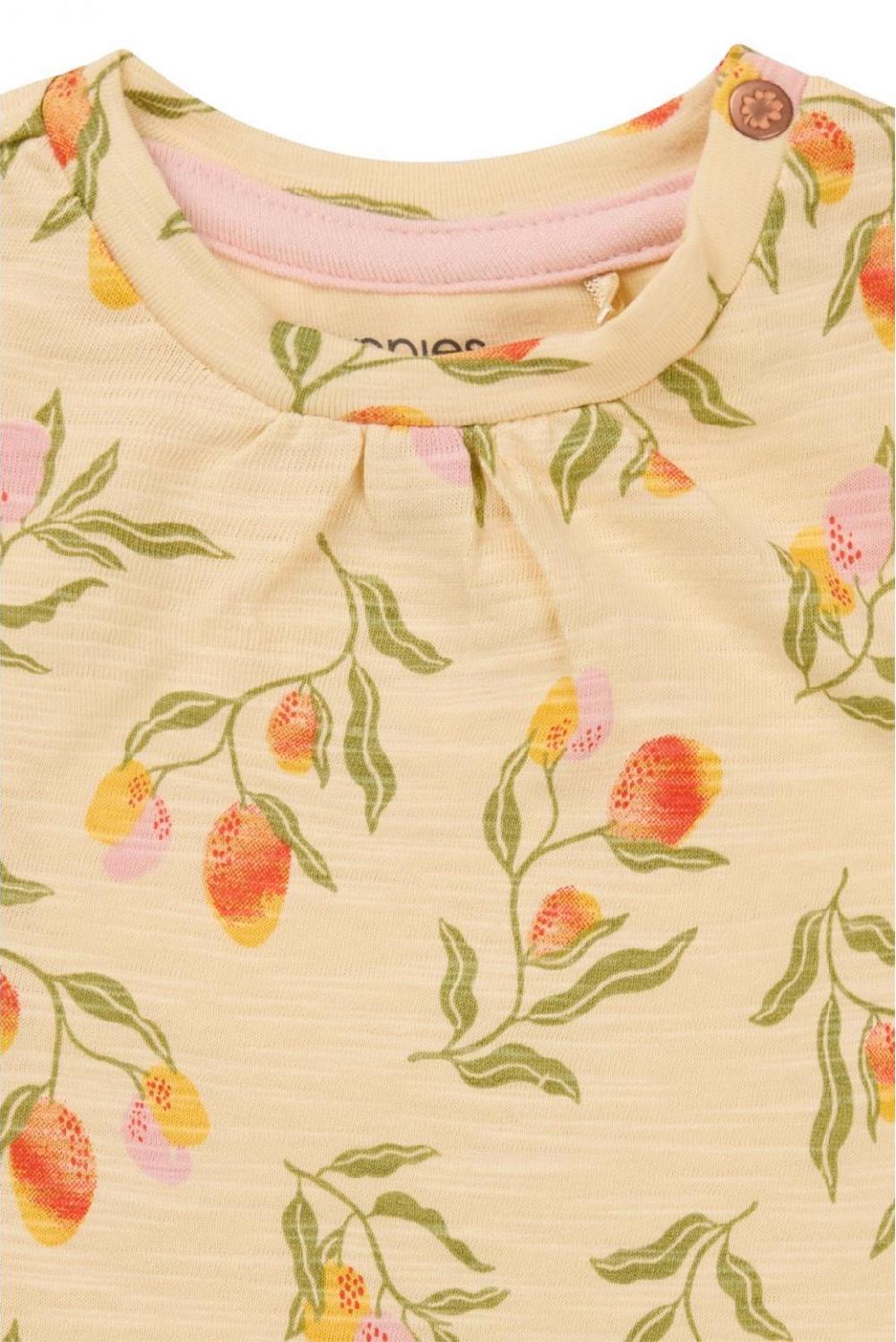 Noppies T-shirt Moraga - Fruit Pattern Medium Yellow