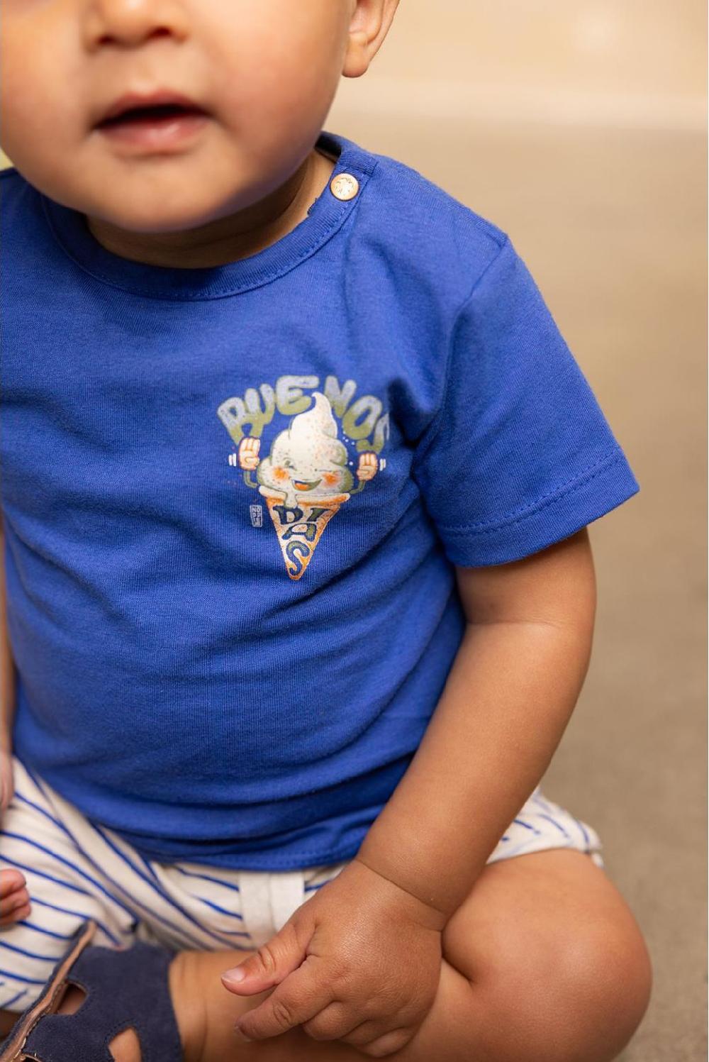 Noppies T-shirt Oloron - Dazzling Blue