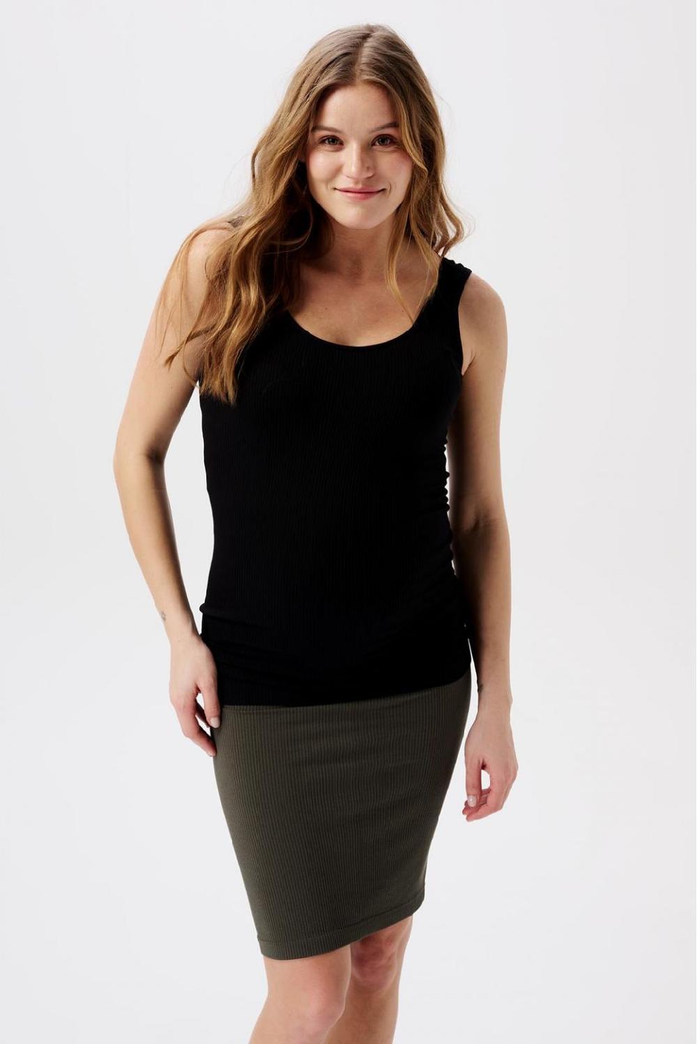 noppies Tanktop rib Sama - Black