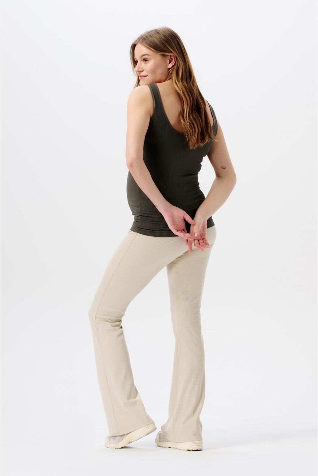 Noppies Tanktop Rib Sama - Olive