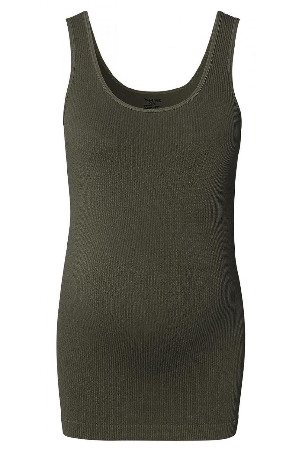Noppies Tanktop Rib Sama - Olive
