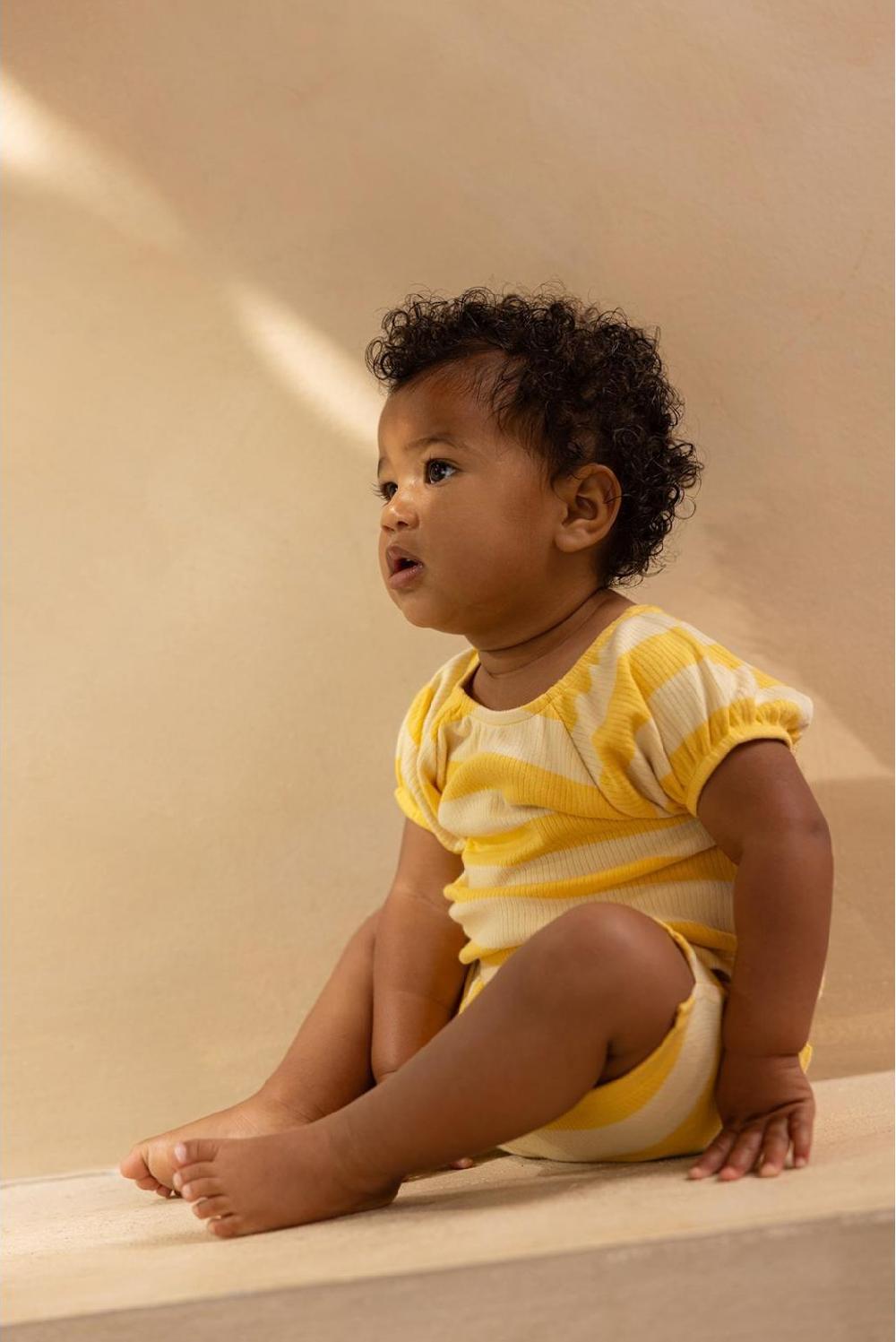 Noppies Top Menifee - Stripe Pattern Medium Yellow