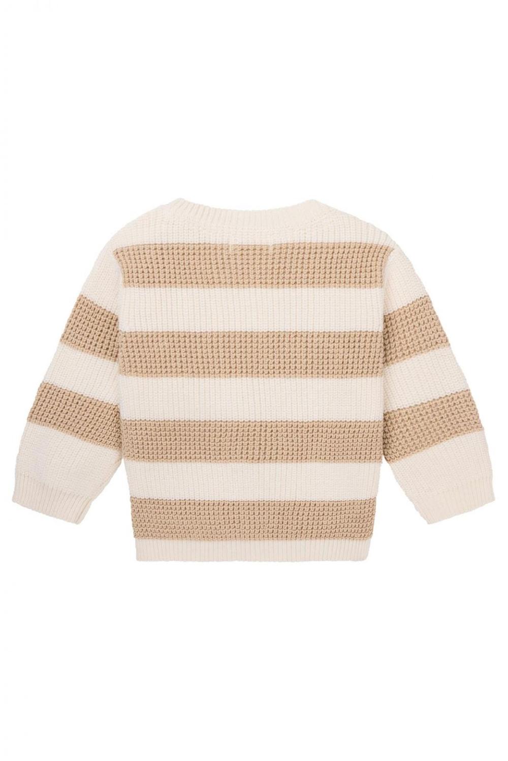 Noppies Trui Ozona - Stripe Pattern Sand/Nude