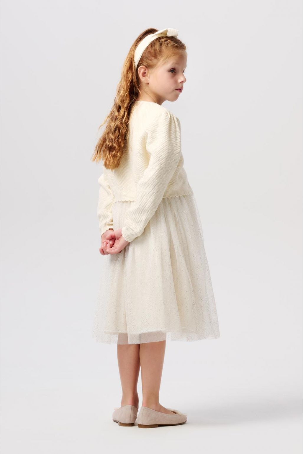 Noppies Vest Eureka - Antique White