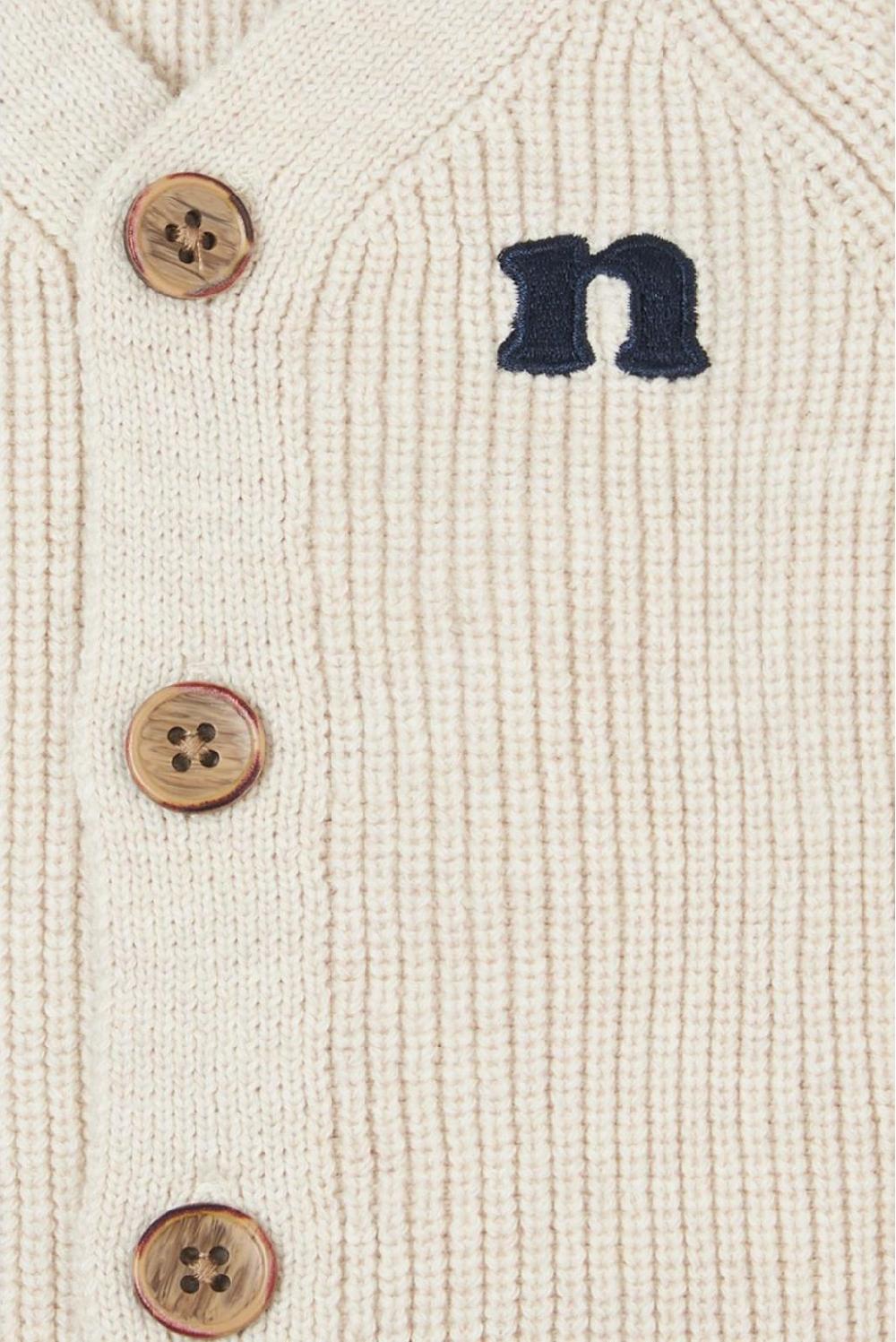 Noppies Vest Garde - Oatmeal