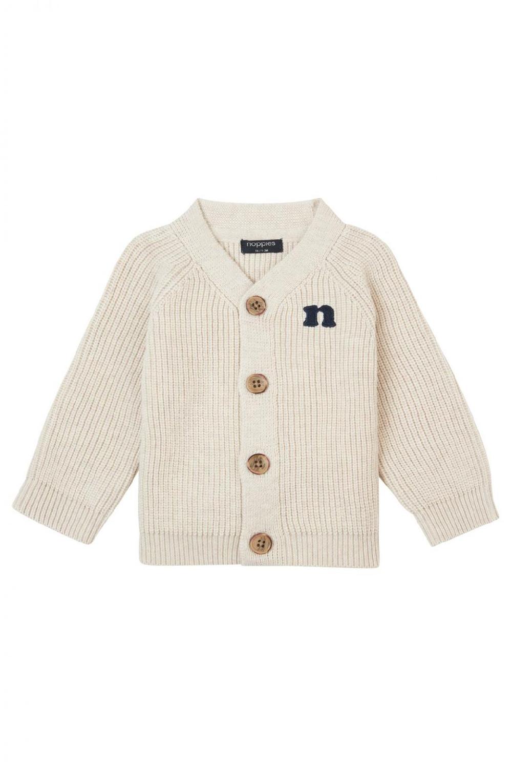 noppies Vest Garde - Oatmeal