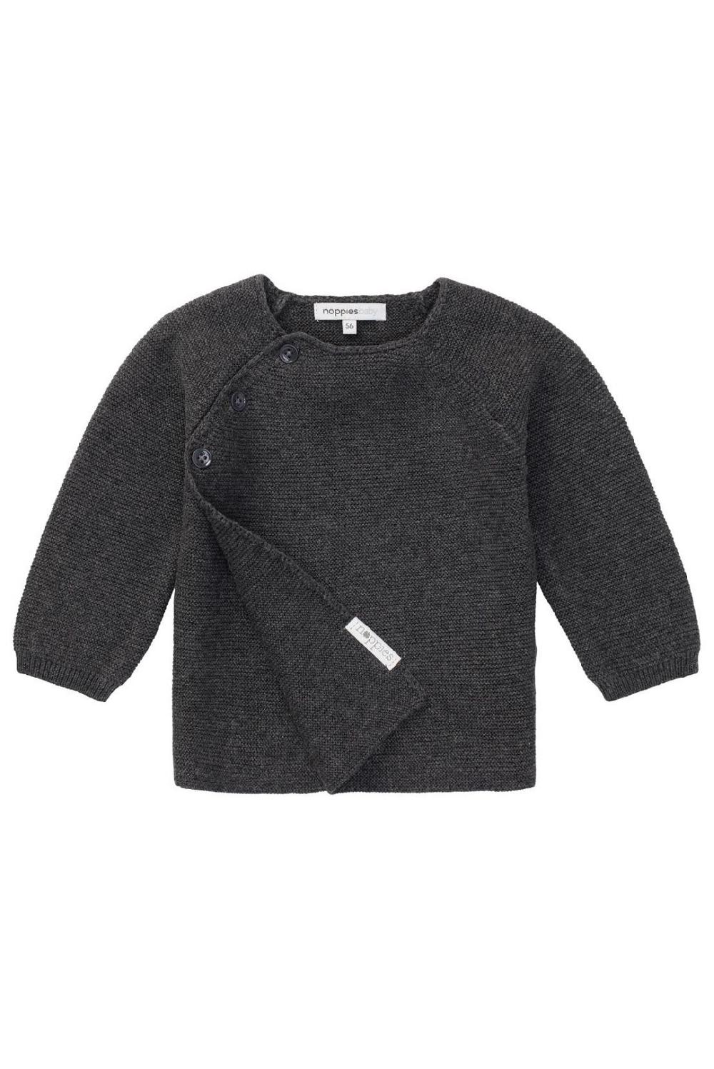 Noppies Vest Pino - Dark Grey Melange