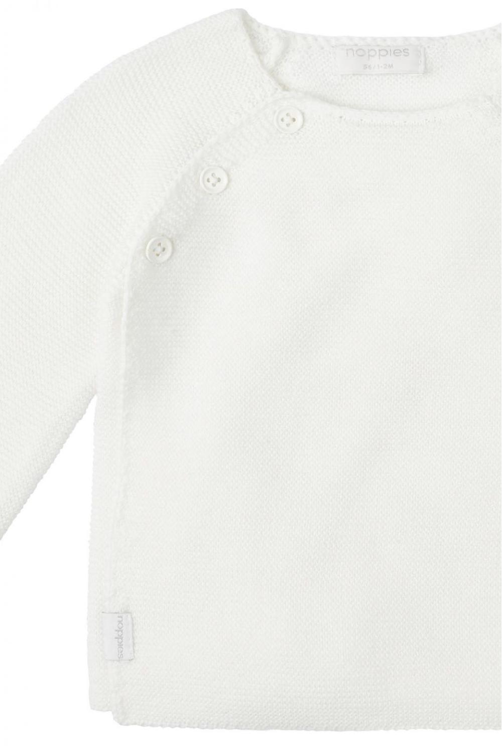 Noppies Vest Pino - White