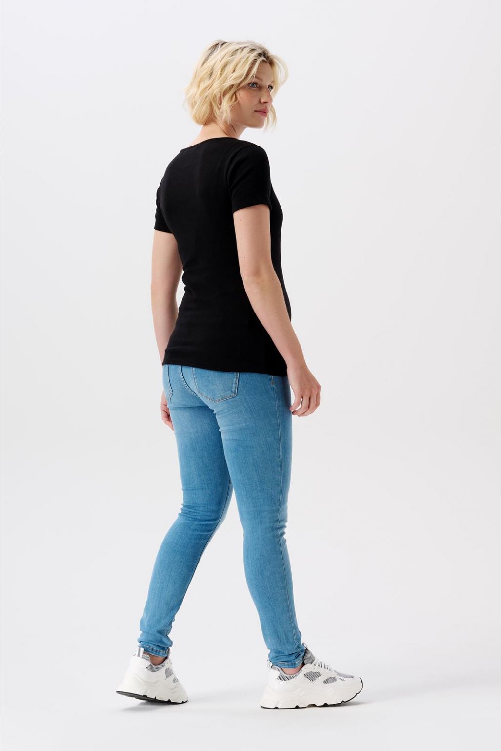 Noppies Voedings T-shirt Sanson - Black