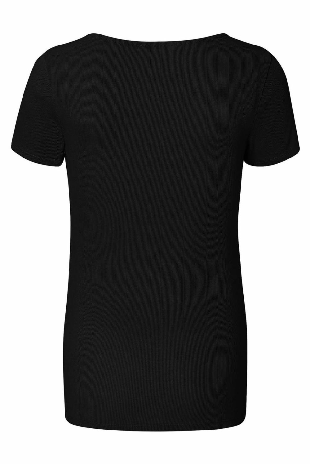 Noppies Voedings T-shirt Sanson - Black