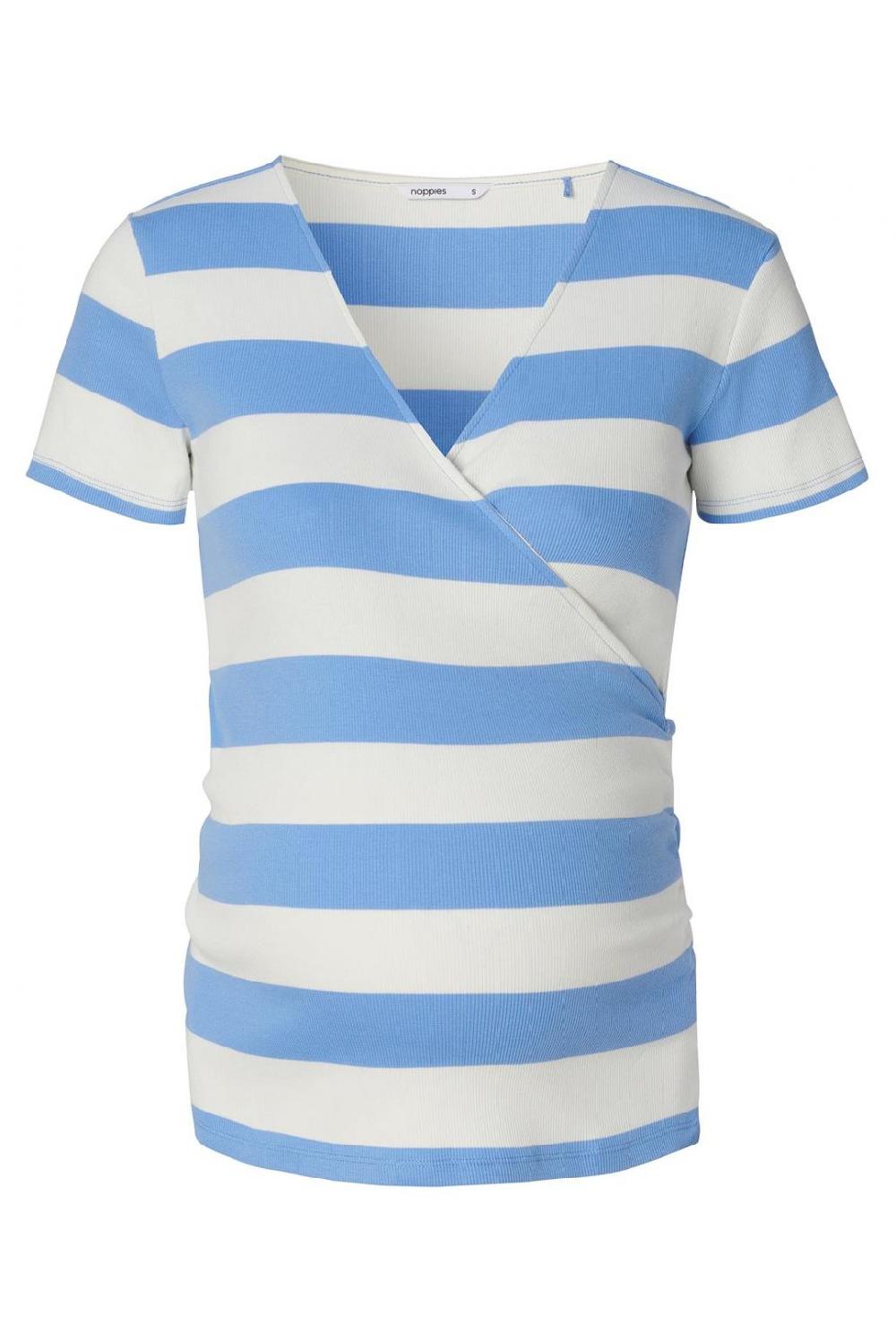 Noppies Voedings T-shirt Sanson - Cornflower