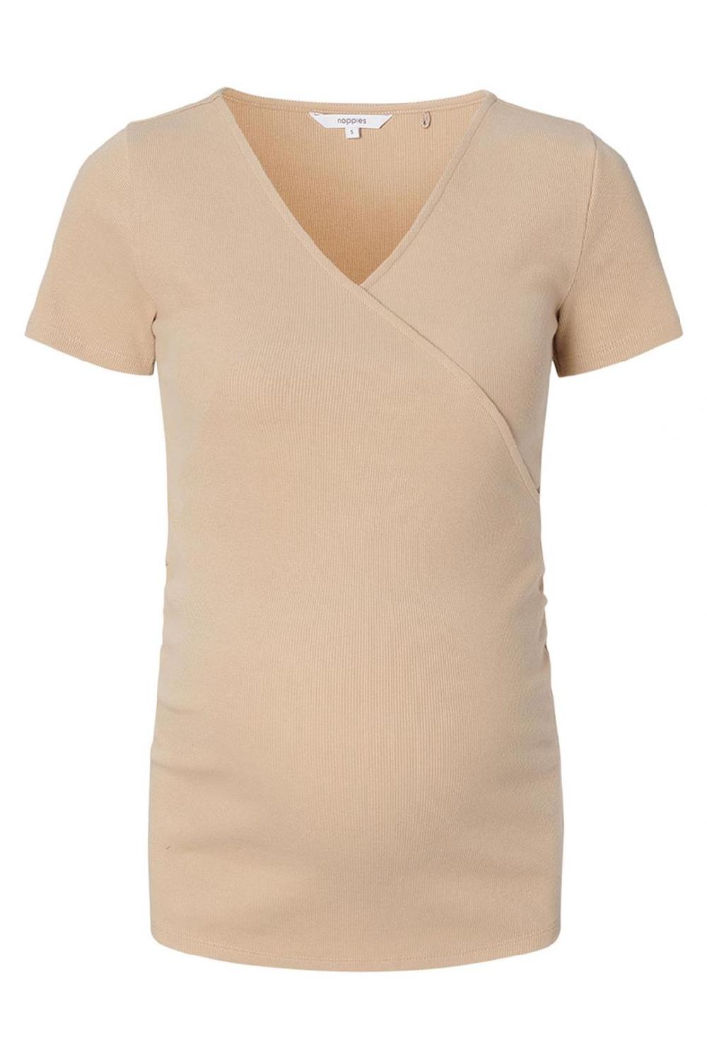 Noppies Voedings T-shirt Sanson - White Pepper