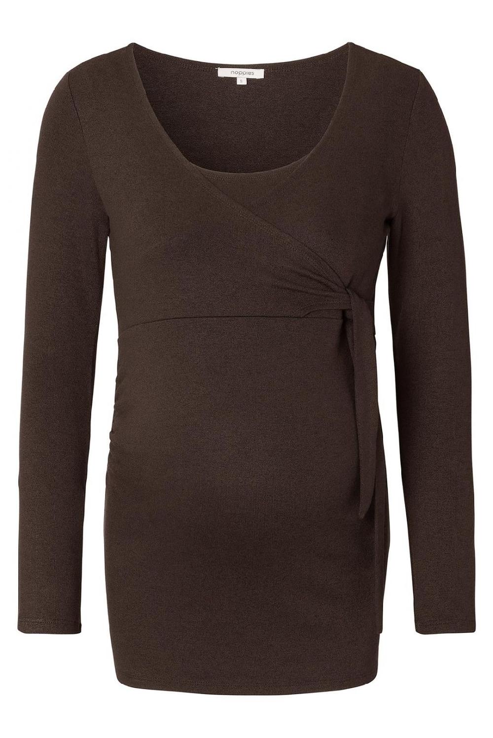 Noppies Voedingsshirt Elin - Coffee Bean