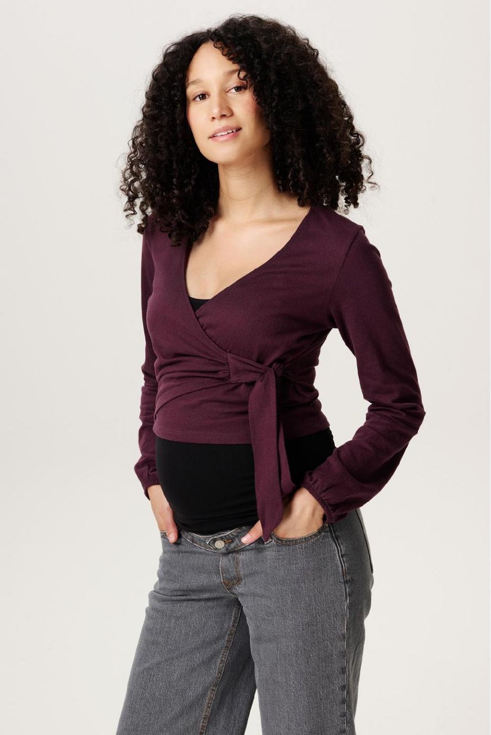 noppies Voedingsshirt Jah-Nell - Plum Perfect