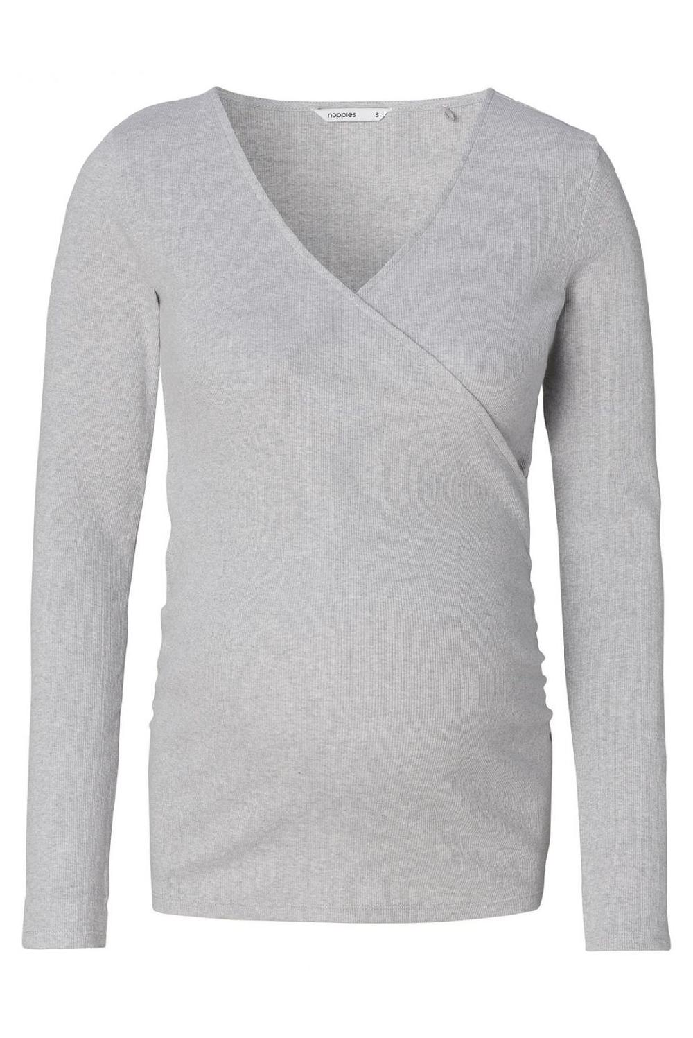Noppies Voedingsshirt Sara - Grey Melange
