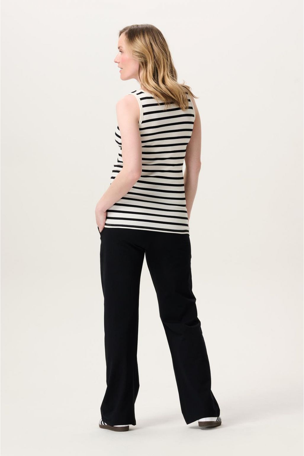 Noppies Voedingstop Jamee - Cream Stripe