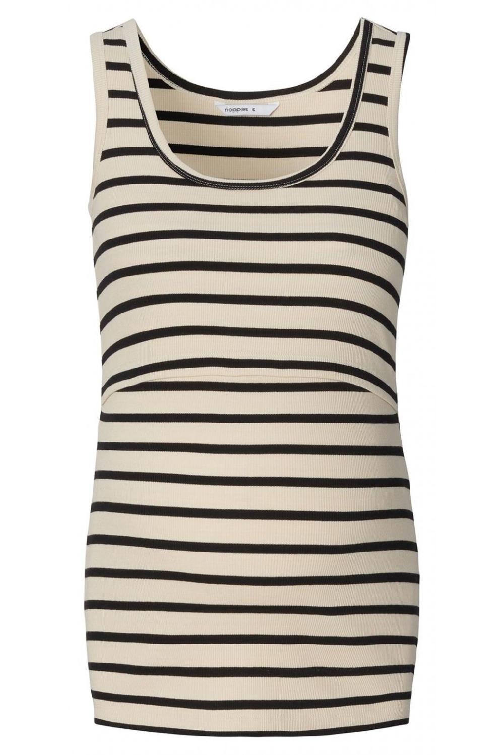 Noppies Voedingstop Jamee - Cream Stripe