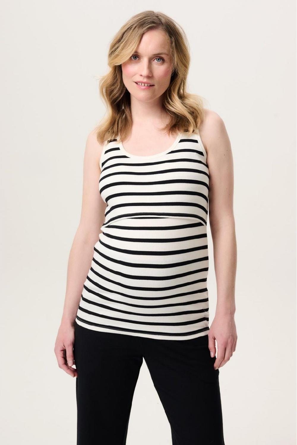 noppies Voedingstop Jamee - Cream Stripe