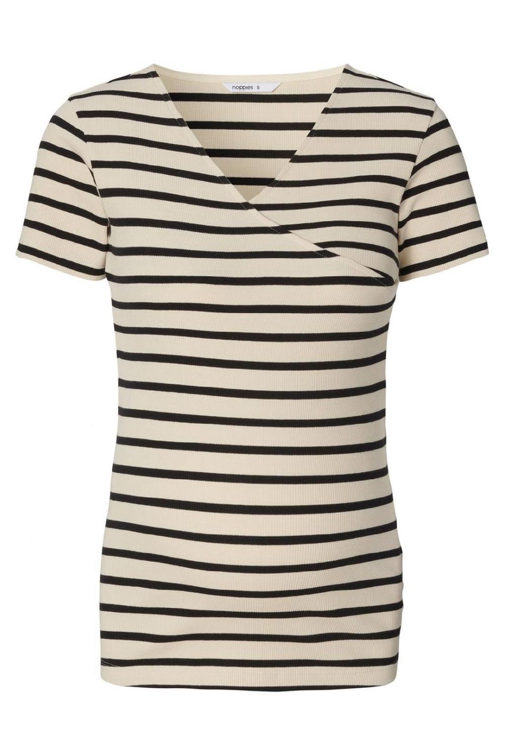 Noppies Voedingstop Sanson - Cream Stripe