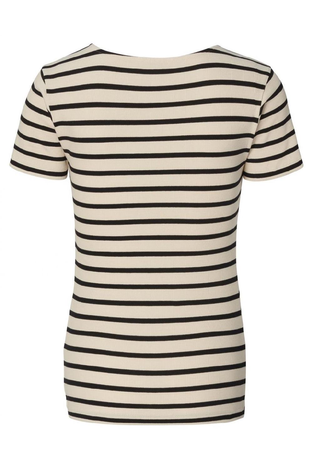 Noppies Voedingstop Sanson - Cream Stripe