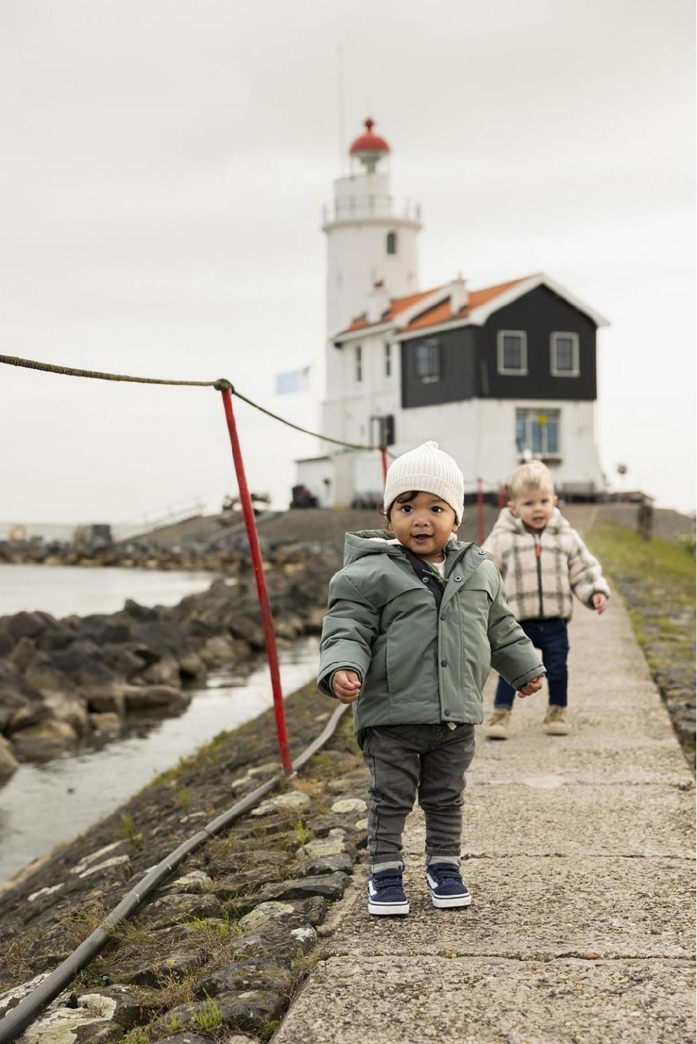 Noppies Winterjas Gamones - Uni Green