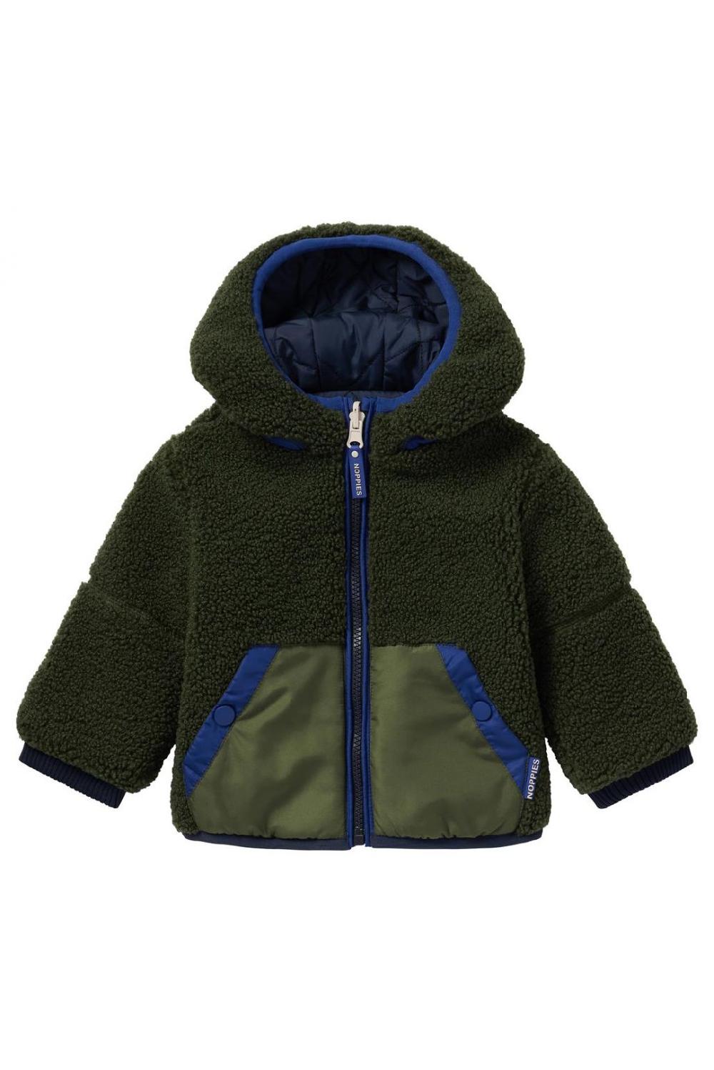 Noppies Winterjas Gormaz - Reversible - Black Iris