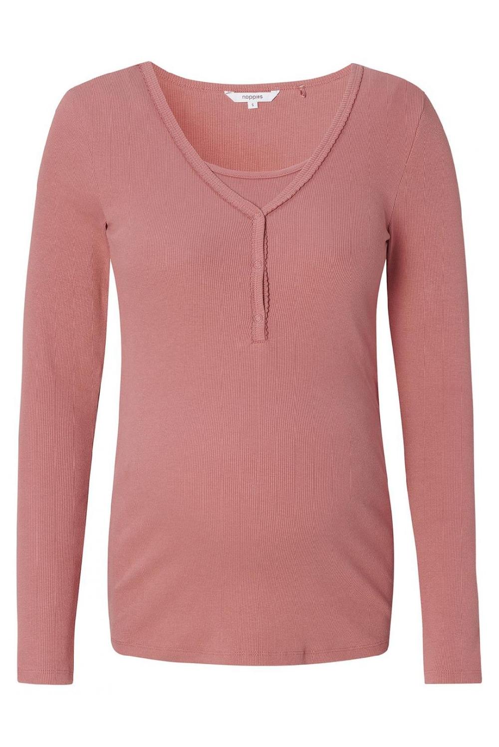 Noppies Pyjamatop Met Voedingsfunctie Amala - Burlwood