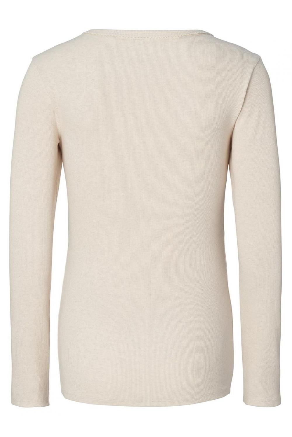 Noppies Pyjamatop Met Voedingsfunctie Amala - Oatmeal