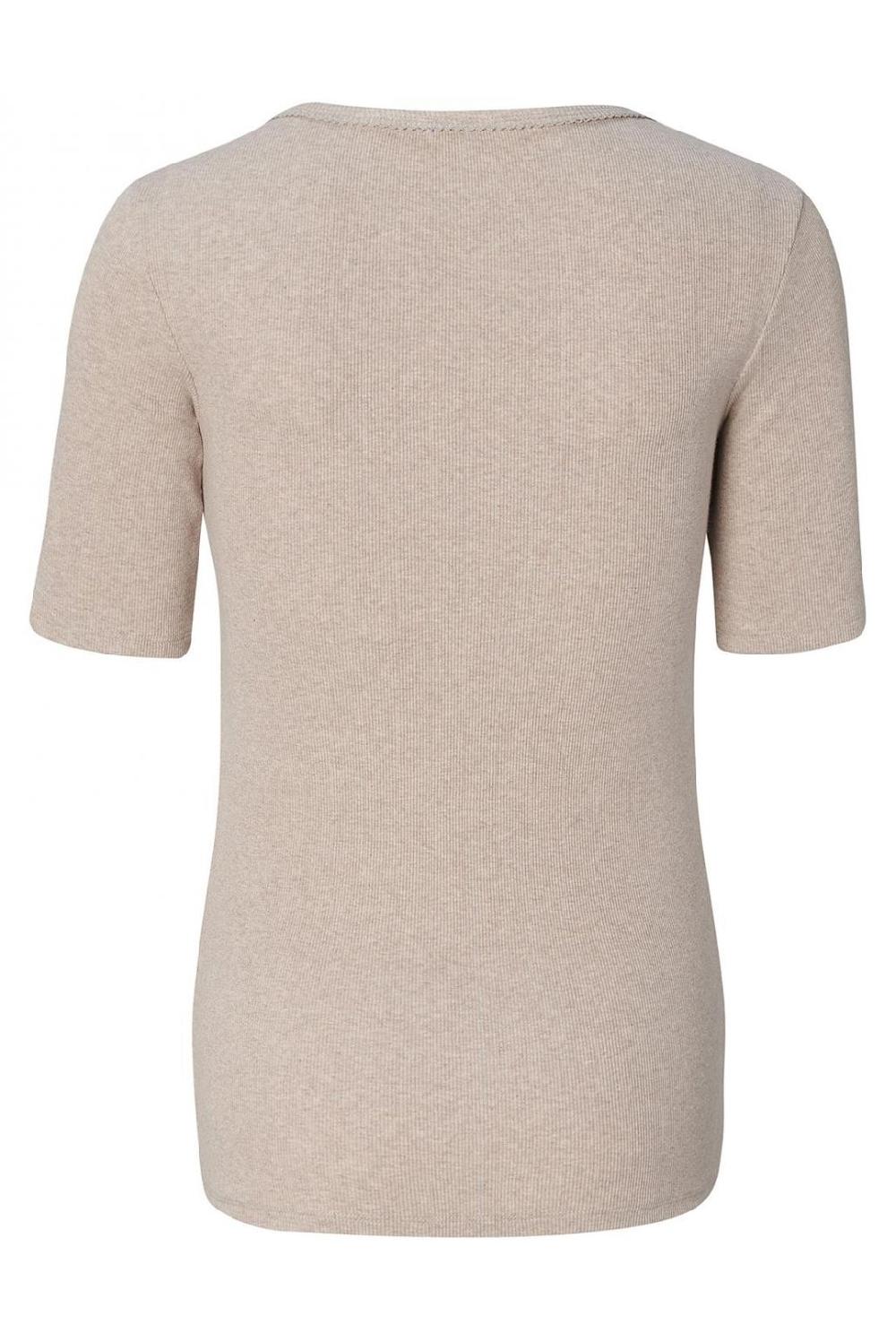 Noppies Pyjamatop Met Voedingsfunctie Renate - Taupe Melange