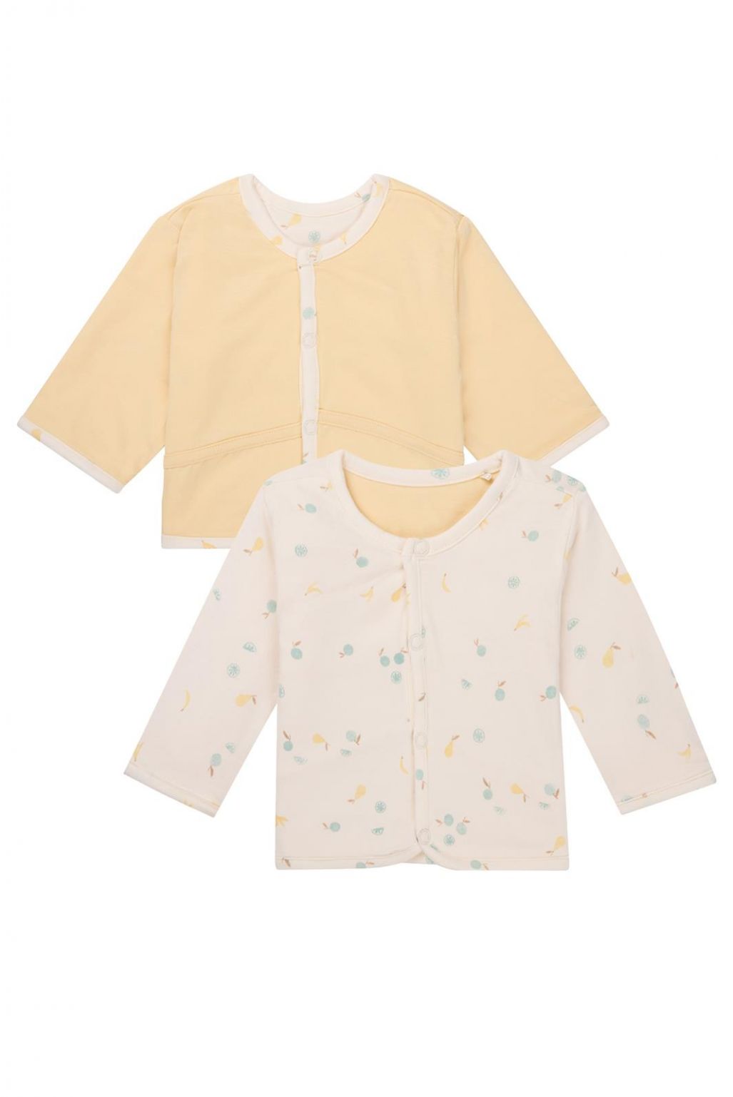 noppies Vest Obion - Reversible - Fruit pattern Off white