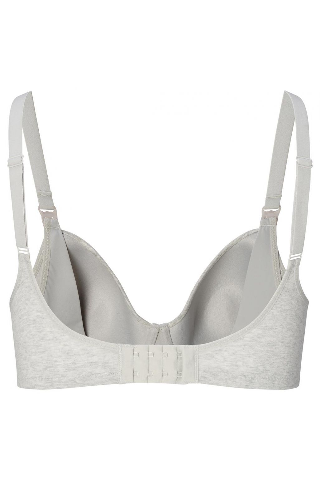 Noppies Voorgevormde Voedingsbh Cotton Melange - Light Grey Melange