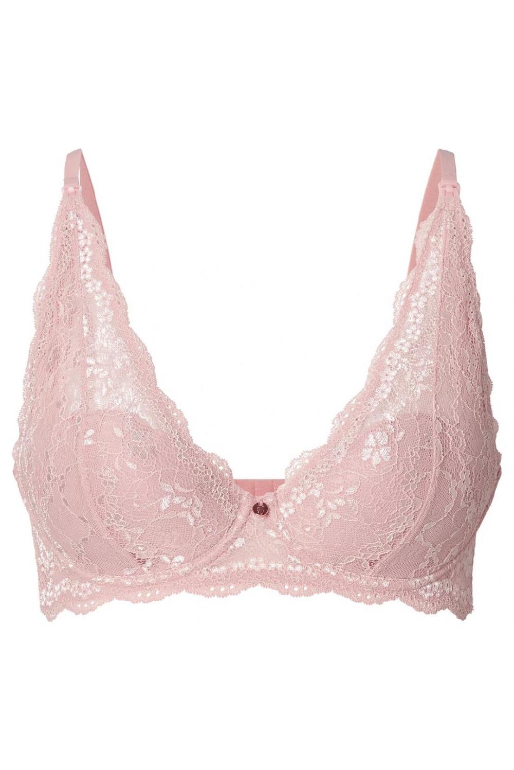 Noppies Voorgevormde Voedingsbh Wired Bra Lace - Pale Mauve
