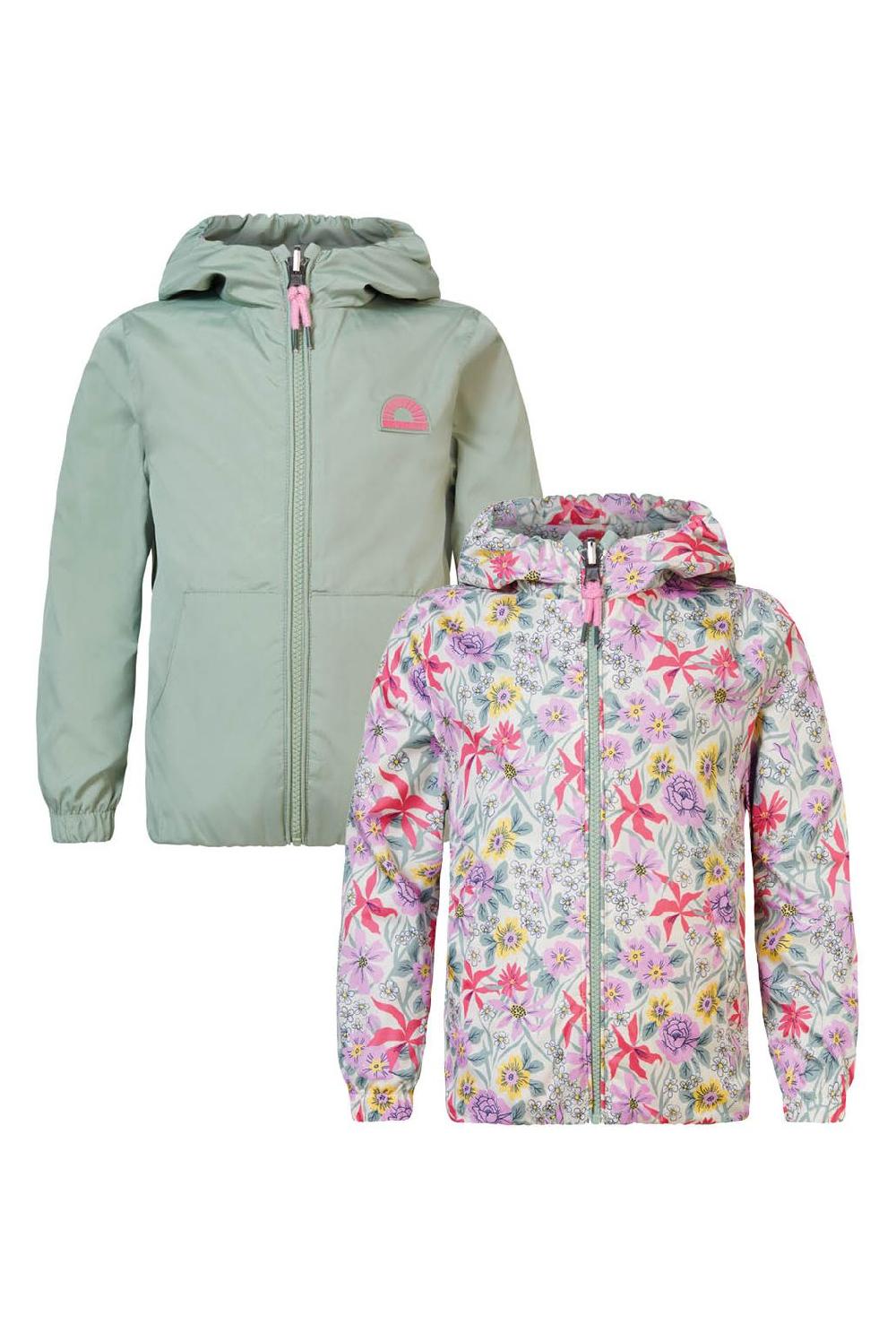 Noppies Zomerjas Ellisville - Reversible - Whitecap Gray