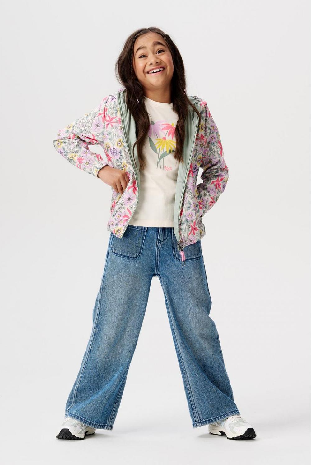 noppies Zomerjas Ellisville - Reversible - Whitecap Gray