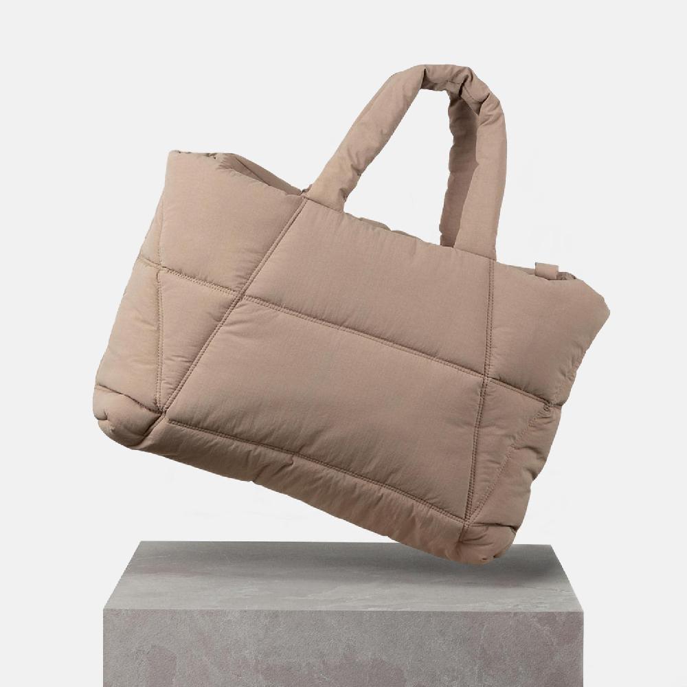 nortvi Puffer Bag Beige